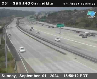 SB 5 at Carmel Mountain Rd.