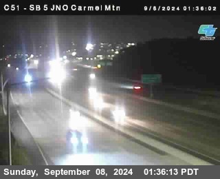 SB 5 at Carmel Mountain Rd.