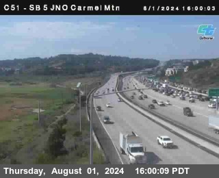 SB 5 at Carmel Mountain Rd.