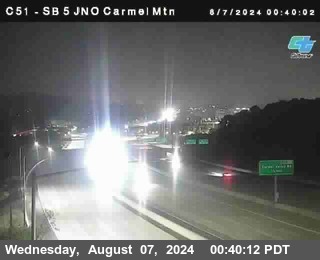 SB 5 at Carmel Mountain Rd.