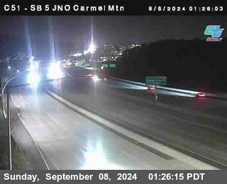 SB 5 at Carmel Mountain Rd.