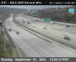 SB 5 at Carmel Mountain Rd.