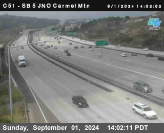 SB 5 at Carmel Mountain Rd.