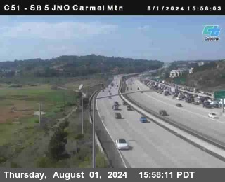 SB 5 at Carmel Mountain Rd.