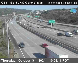 SB 5 at Carmel Mountain Rd.