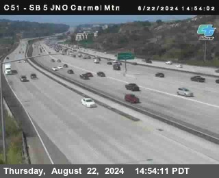 SB 5 at Carmel Mountain Rd.