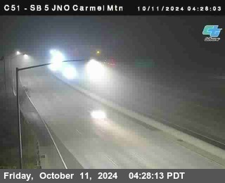 SB 5 at Carmel Mountain Rd.