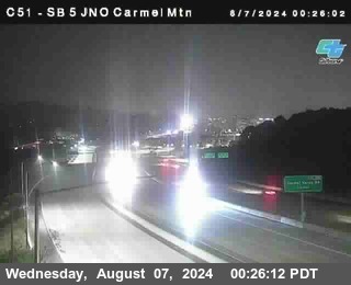 SB 5 at Carmel Mountain Rd.