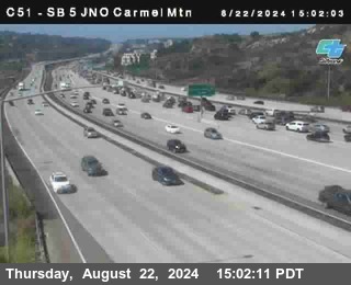 SB 5 at Carmel Mountain Rd.