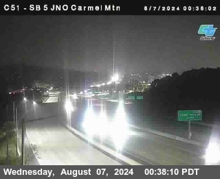 SB 5 at Carmel Mountain Rd.