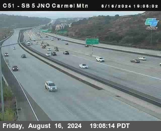 SB 5 at Carmel Mountain Rd.