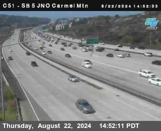 SB 5 at Carmel Mountain Rd.