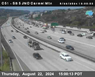 SB 5 at Carmel Mountain Rd.