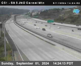 SB 5 at Carmel Mountain Rd.