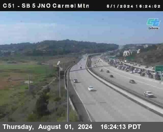 SB 5 at Carmel Mountain Rd.