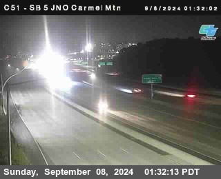 SB 5 at Carmel Mountain Rd.