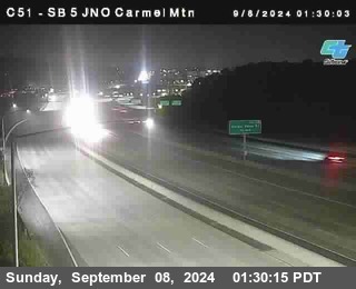 SB 5 at Carmel Mountain Rd.