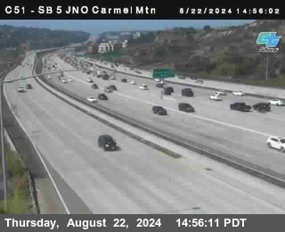 SB 5 at Carmel Mountain Rd.