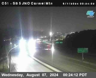 SB 5 at Carmel Mountain Rd.