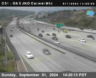 SB 5 at Carmel Mountain Rd.