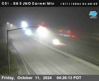 SB 5 at Carmel Mountain Rd.