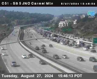 SB 5 at Carmel Mountain Rd.