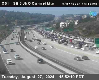 SB 5 at Carmel Mountain Rd.