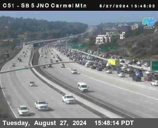 SB 5 at Carmel Mountain Rd.