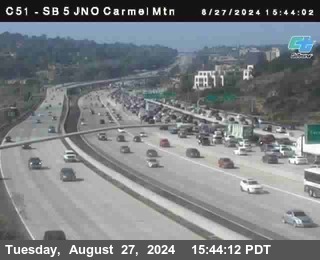 SB 5 at Carmel Mountain Rd.