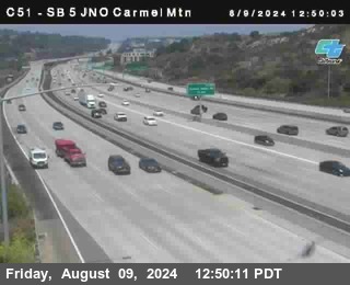 SB 5 at Carmel Mountain Rd.