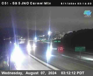 SB 5 at Carmel Mountain Rd.