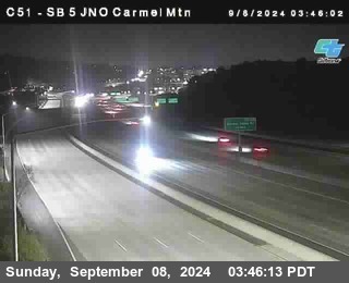 SB 5 at Carmel Mountain Rd.