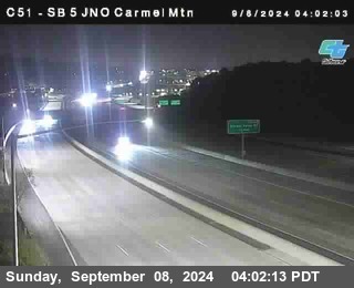 SB 5 at Carmel Mountain Rd.