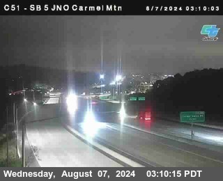 SB 5 at Carmel Mountain Rd.