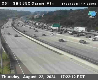 SB 5 at Carmel Mountain Rd.