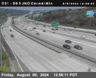 SB 5 at Carmel Mountain Rd.