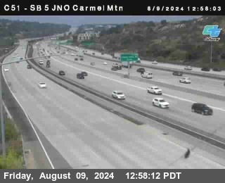 SB 5 at Carmel Mountain Rd.