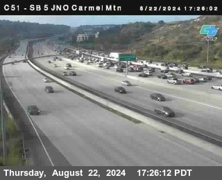 SB 5 at Carmel Mountain Rd.