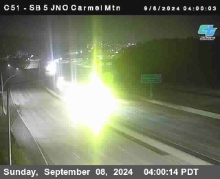 SB 5 at Carmel Mountain Rd.