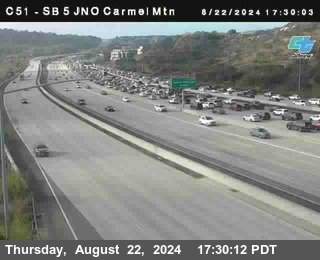 SB 5 at Carmel Mountain Rd.