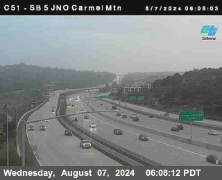 SB 5 at Carmel Mountain Rd.