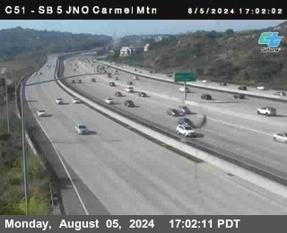 SB 5 at Carmel Mountain Rd.