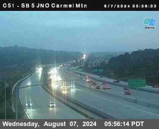 SB 5 at Carmel Mountain Rd.