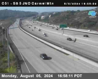 SB 5 at Carmel Mountain Rd.