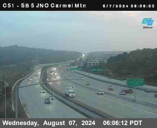 SB 5 at Carmel Mountain Rd.