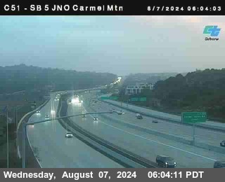 SB 5 at Carmel Mountain Rd.