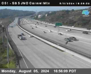 SB 5 at Carmel Mountain Rd.