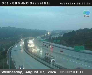 SB 5 at Carmel Mountain Rd.