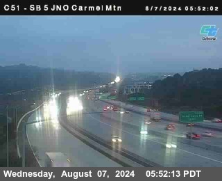 SB 5 at Carmel Mountain Rd.