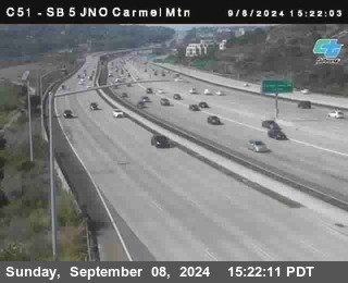 SB 5 at Carmel Mountain Rd.